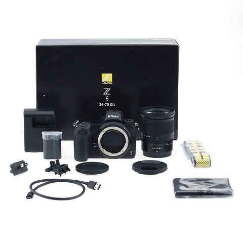 Z6 Mirrorless Digital Camera with 24-70mm Lens - Open Box Image 0