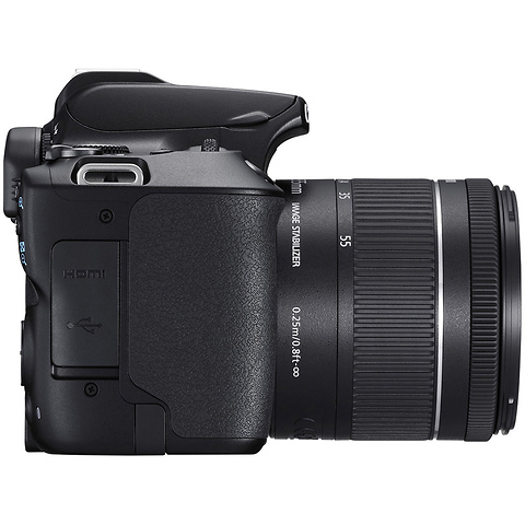 EOS Rebel SL3 Digital SLR with EF-S 18-55mm f/4-5.6 IS STM Lens (Black) Image 3