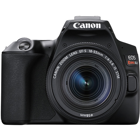 EOS Rebel SL3 Digital SLR with EF-S 18-55mm f/4-5.6 IS STM Lens (Black) Image 1