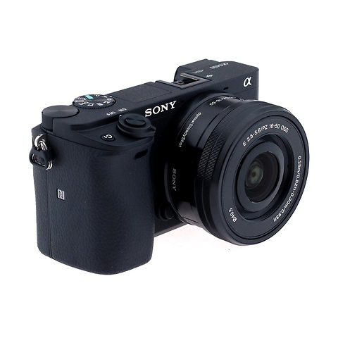 a6400 Mirrorless Digital Camera w/16-50mm Lens - Black - Open Box Image 1