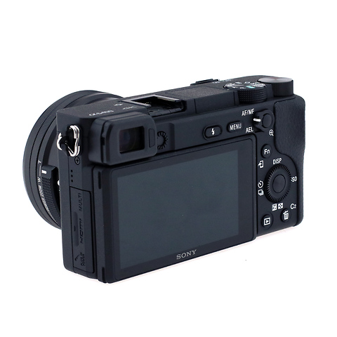 a6400 Mirrorless Digital Camera w/16-50mm Lens - Black - Open Box Image 3
