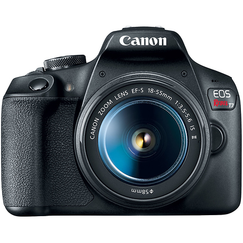 EOS Rebel T7 Digital SLR Camera with 18-55mm and 75-300mm Lenses and CarePAK PLUS Accidental Damage Protection Image 1