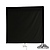 48 x 48 in. Solid Floppy (Black)