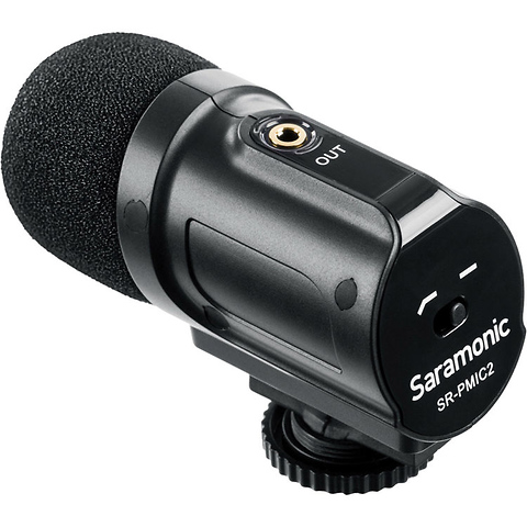 SR-PMIC2 Mini Stereo Condenser Microphone with Integrated Shockmount Image 2
