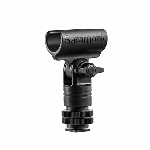 SR-SMC1 Shotgun Microphone Mounting Bracket Clip with Cold Shoe Image 0