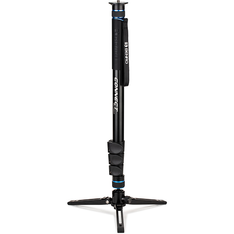 #4 MCT48AF Monopod with Flip Locks and 3-Leg Base Image 0