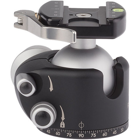 BH-55 Ball Head with Full-Size Lever-Release Clamp (Chrome) Image 2