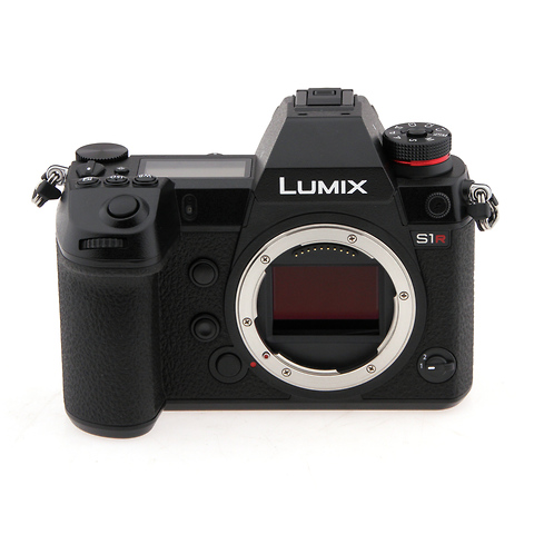 Lumix DC-S1R Mirrorless Digital Camera Body - Black - Open Box Image 1