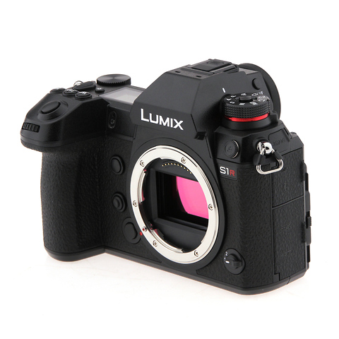 Lumix DC-S1R Mirrorless Digital Camera Body - Black - Open Box Image 4