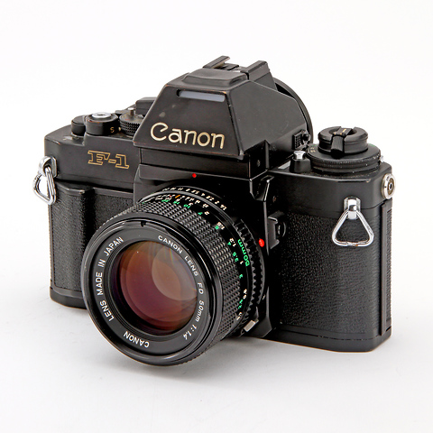 F-1N AE 35mm Film Camera w/ 50mm f/1.4 Lens & AE Motor - Pre-Owned Image 3