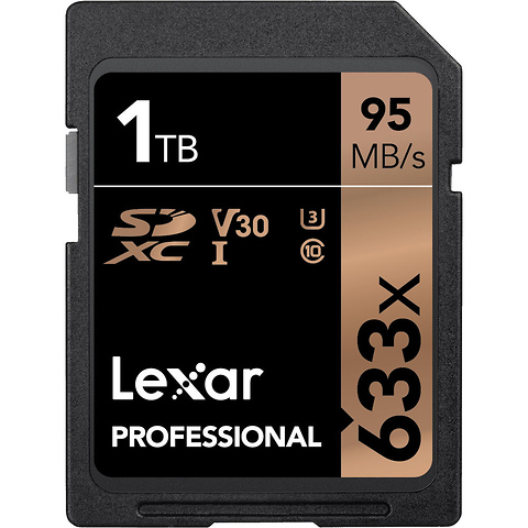 1TB Professional 633x UHS-I SDXC Memory Card Image 0