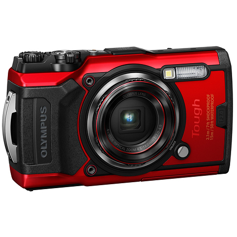 TG-6 Digital Camera (Red) Image 0