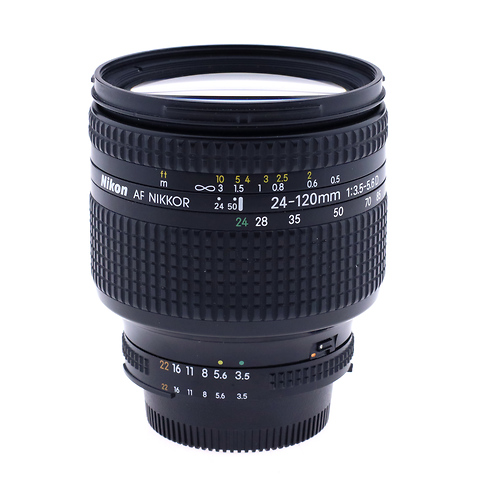 Nikkor 24-120mm f/3.5-5.6 D Lens - Pre-Owned Image 0