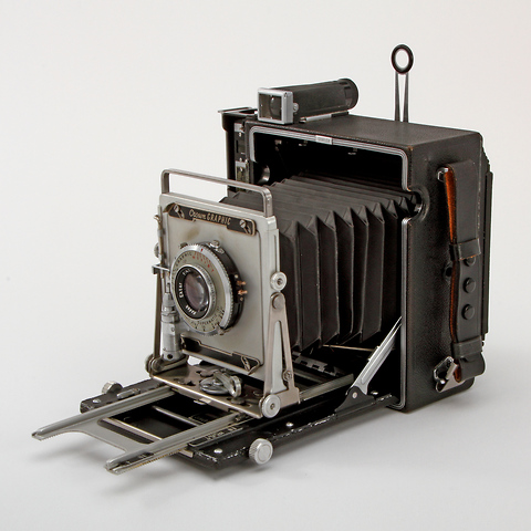 Crown Graphic 4x5 Camera w/127mm f/4.7 Lens - Pre-Owned Image 1