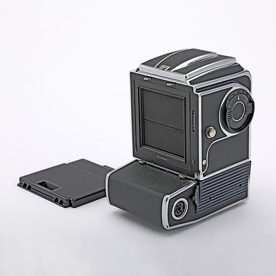 Hasselblad 500 El M Camera Body Chrome Pre Owned Used Hasselblad 500 El M Camera Body Chrome Pre Owned Used