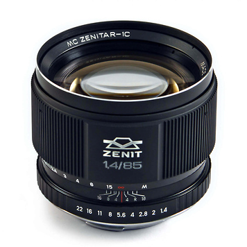 Zenitar 85mm f/1.4 Lens for Canon EF (Open Box)