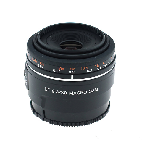 Sony DT 30mm f/2.8 Macro SAM Lens SAL30M28 B&H Photo Video