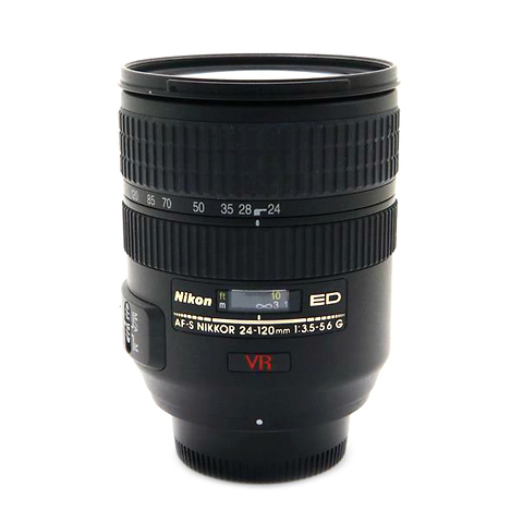 24-120mm f/3.5-5.6 G VR Lens - Pre-Owned Image 0