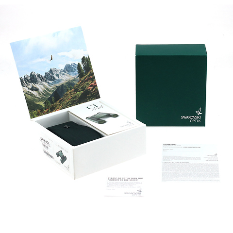 10x25 CL Pocket Binocular / Green- Open Box Image 4