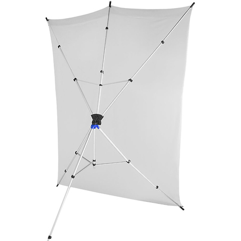 5 x 7 ft. Backdrop Travel Kit (White) Image 1