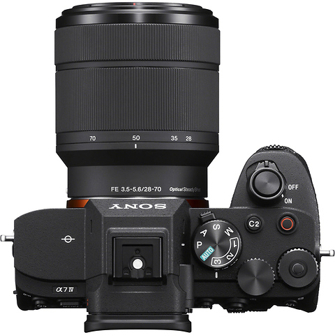 Alpha a7 IV Mirrorless Digital Camera with 28-70mm Lens and VG-C4EM Vertical Grip Image 3