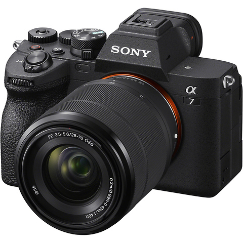 Alpha a7 IV Mirrorless Digital Camera with 28-70mm Lens and VG-C4EM Vertical Grip Image 1