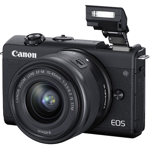 EOS M200 Mirrorless Digital Camera with 15-45mm Lens Content Creator Kit Image 4