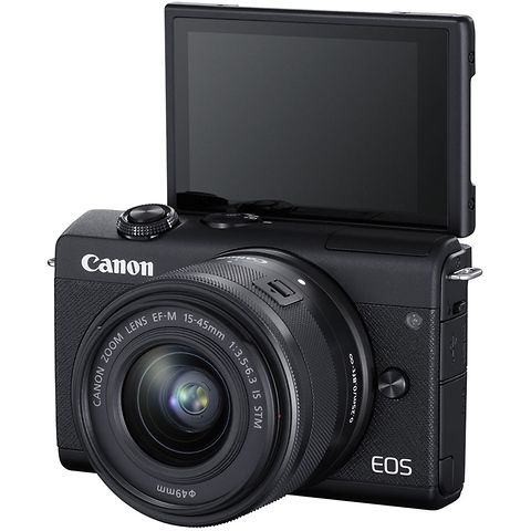 EOS M200 Mirrorless Digital Camera with 15-45mm Lens Content Creator Kit Image 2