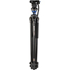 A2573F Aluminum Single Tube Tripod with S4Pro Fluid Video Head Thumbnail 2