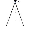 A2573F Aluminum Single Tube Tripod with S6Pro Fluid Video Head Thumbnail 1