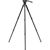 A373F Aluminum Single-Tube Tripod with S8Pro Fluid Video Head Thumbnail 1