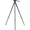 C373F Carbon Fiber Single-Tube Tripod with S8Pro Fluid Video Head Thumbnail 1