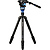 A3883 Reverse-Folding Aluminum Travel Tripod with S6Pro Fluid Video Head