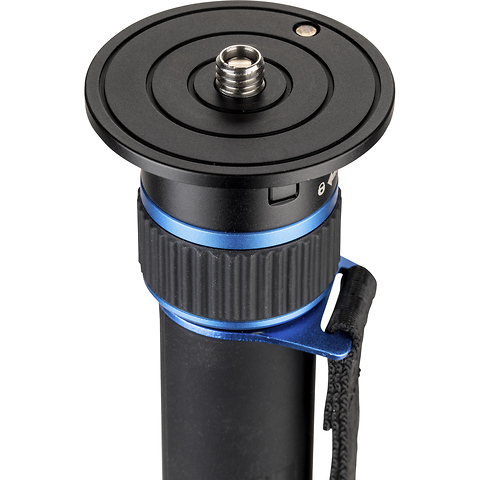Connect Video Aluminum Monopod with Flip Locks, 3-Leg Base, and S4 PRO Head Image 3
