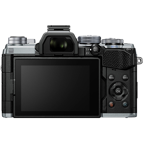 OM-D E-M5 Mark III Micro Four Thirds Digital Camera Body (Silver) Image 3