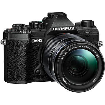 OM-D E-M5 Mark III Micro Four Thirds Digital Camera with 14-150mm Lens (Black)