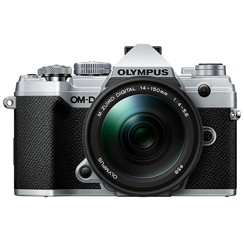 OM-D E-M5 Mark III Micro Four Thirds Digital Camera with 14-150mm Lens (Silver) Image 0