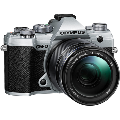 OM-D E-M5 Mark III Micro Four Thirds Digital Camera with 14-150mm Lens (Silver) Image 1