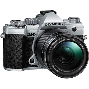 OM-D E-M5 Mark III Micro Four Thirds Digital Camera with 14-150mm Lens (Silver)