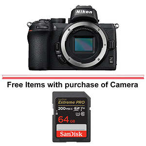 Z 50 Mirrorless Digital Camera Body