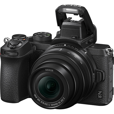 Z 50 Mirrorless Digital Camera with 16-50mm Lens and FTZ II Mount Adapter Image 3