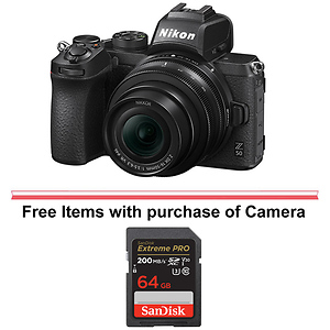 Z 50 Mirrorless Digital Camera with 16-50mm Lens