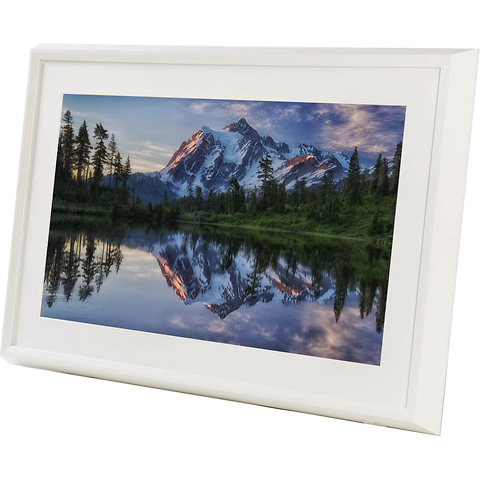 27 in. Leonora Digital Art Canvas (White) Image 1