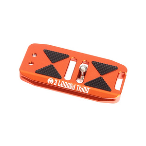 Base85 Arca Swiss Compatible 85mm Wide Quick Release Plate (Copper Orange)