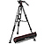 612 Nitrotech Fluid Video Head and Aluminum Twin Leg Tripod with Middle Spreader