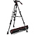 612 Nitrotech Fluid Video Head and Carbon Fiber Twin Leg Tripod with Middle Spreader
