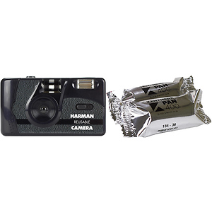 35mm Camera Bundle with 2 Rolls of Kentmere Pan 400 Film