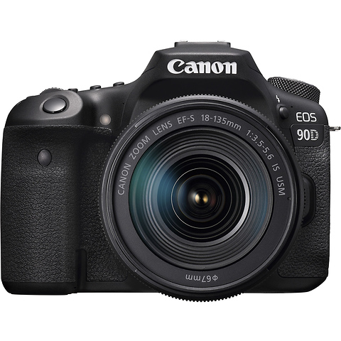EOS 90D Digital SLR Camera with EF-S 18-135mm f/3.5-5.6 IS USM Lens Image 0