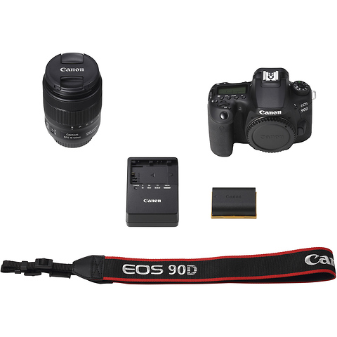 EOS 90D Digital SLR Camera with EF-S 18-135mm f/3.5-5.6 IS USM Lens - Open Box Image 5