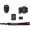 EOS 90D Digital SLR Camera with EF-S 18-135mm f/3.5-5.6 IS USM Lens - Open Box Thumbnail 5